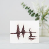 Am See Postkarte (Stehend Vorderseite)