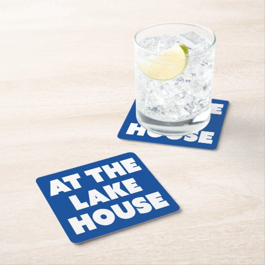 AM SEE RECHTECKIGER PAPPUNTERSETZER (Vor Ort)