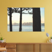 Am See Tahoe Leinwanddruck (Insitu (Wohnzimmer))