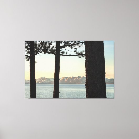 Am See Tahoe Leinwanddruck (Vorderseite)