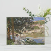 Am Seine-Ufer | Claude Monet (Stehend Vorderseite)