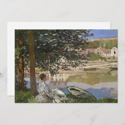 Am Seine-Ufer | Claude Monet (Vorne/Hinten)