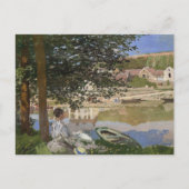 Am Seine-Ufer | Claude Monet Postkarte (Vorderseite)