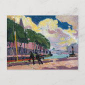 Am Seine-Ufer | Henry Lyman Saően Postkarte (Vorderseite)