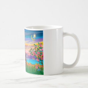 Am. SH Tabby Tiger Cat - Guardian Angel (#2) Kaffeetasse