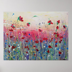 Am Sonnenuntergang - Gedenktag Poster