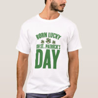 Am St. Patrick's Day Glück Geboren Irischer Geburt