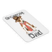 Am Staff Vater Magnet (Rechte Seite)