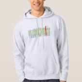 am stärksten als Sie denken | Männerhoodie Hoodie (Vorderseite)