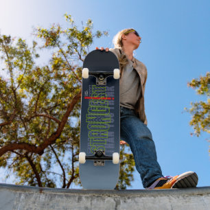 am stärksten als Sie denken Skateboard