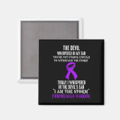 Am Storm Fibromyalgie-Bewusstseinswarter Magnet (Vorderseite/Rückseite)