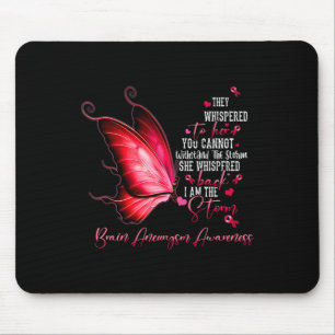 Am Storm Hirn Aneurysm Bewusstsein Schmetterling 2 Mousepad