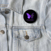 Am Storm Rett Syndrome Awareness Butterfly Button (Beispiel)