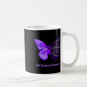Am Storm Rett Syndrome Awareness Butterfly Kaffeetasse