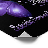 Am Storm Suizidprävention Butterfett Poster (Ecke)