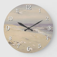 Am Strand (1879) - Vintage Küstenkunst