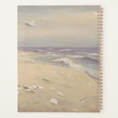 Am Strand (1879) - Vintage Küstenkunst Planer (Rückseite)