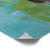 Am Strand 18 x 24 Poster (Ecke)
