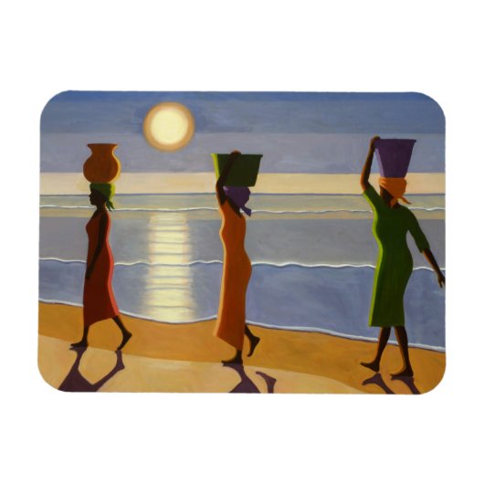 Am Strand 2007 Magnet (Horizontal)