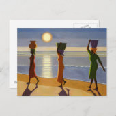 Am Strand 2007 Postkarte (Vorne/Hinten)