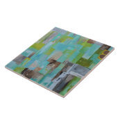 Am Strand 6 x 6 Keramiken Tile Fliese (Seite)