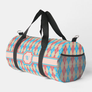 Am Strand Argyle Duffle Bag