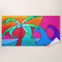 Am Strand - Badetuch