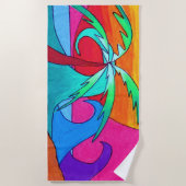 Am Strand - Badetuch (Vorderseite)