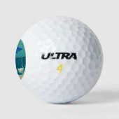 Am Strand Blue Sand 4Darryl Golfball (Logo)