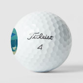 Am Strand Blue Sand 4Darryl Golfball (Logo)