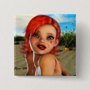Am Strand Button