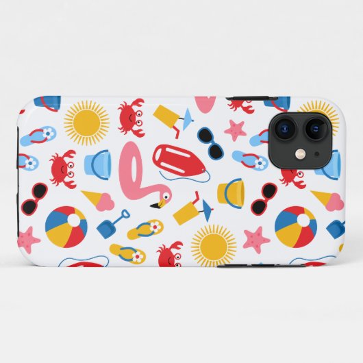 Am Strand Case-Mate iPhone Hülle (Rückseite (Horizontal))