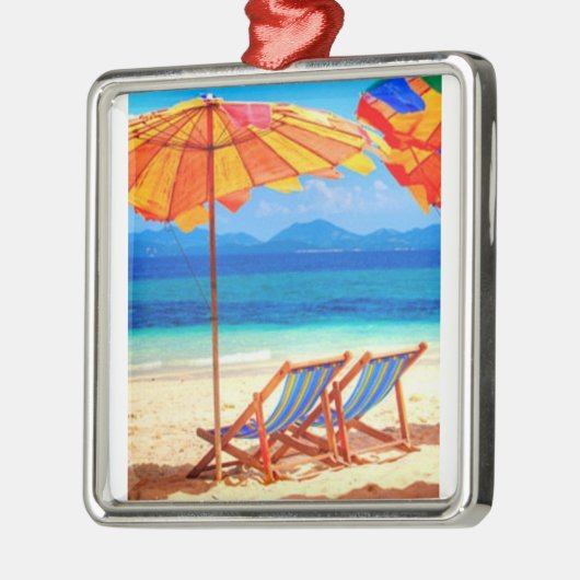 "AM STRAND" CHRISTMAS ORNANATION ORNAMENT AUS METALL (Links)