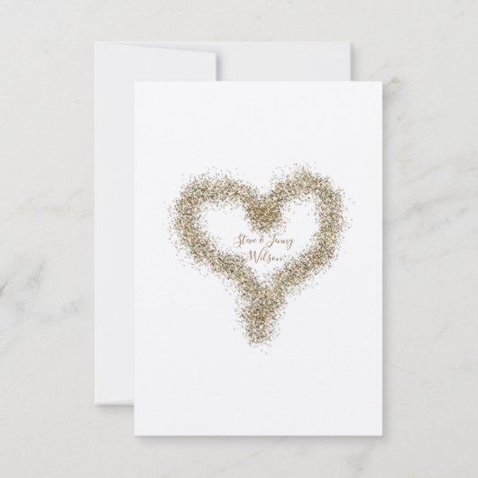 Am Strand Danke Karte (Rückseite)