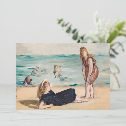 Am Strand | Édouard Manet (Stehend Vorderseite)