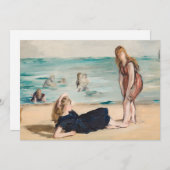 Am Strand | Édouard Manet (Vorne/Hinten)