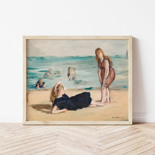 Am Strand   Édouard Manet Poster