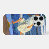 Am Strand entlanglaufend von Joaquin Sorolla iPhone Hülle (Rückseite (Horizontal))