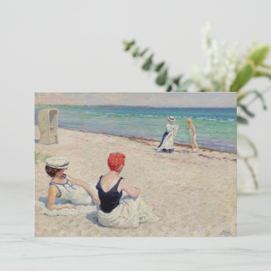 Am Strand, Falsterbro | Paul Fischer (Stehend Vorderseite)