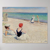 Am Strand, Falsterbro | Paul Fischer Poster (Vorne)