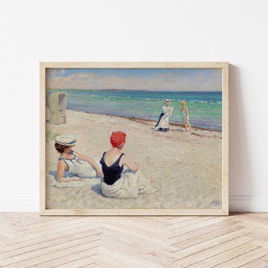 Am Strand, Falsterbro | Paul Fischer Poster