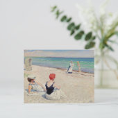 Am Strand, Falsterbro | Paul Fischer Postkarte (Stehend Vorderseite)
