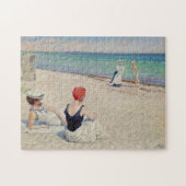 Am Strand, Falsterbro | Paul Fischer Puzzle (Horizontal)