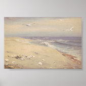 Am Strand | Fidelia Bridges Poster (Vorne)