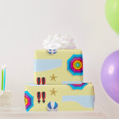 Am Strand Geschenkpapier