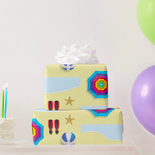 Am Strand Geschenkpapier