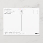 Am Strand, in der Bucht von Avalon, auf der katala Postkarte (Rückseite)