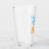 Am Strand ist das Leben besser Glas (Rechts)