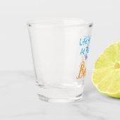 Am Strand ist das Leben besser Schnapsglas (Links)