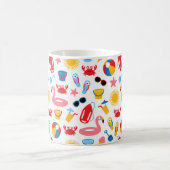 Am Strand Kaffeetasse (Mittel)